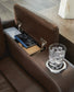 Sillón reclinable eléctrico de alto impacto con reposacabezas ajustable