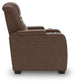 Sillón reclinable eléctrico de alto impacto con reposacabezas ajustable