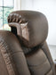 Sillón reclinable eléctrico de alto impacto con reposacabezas ajustable