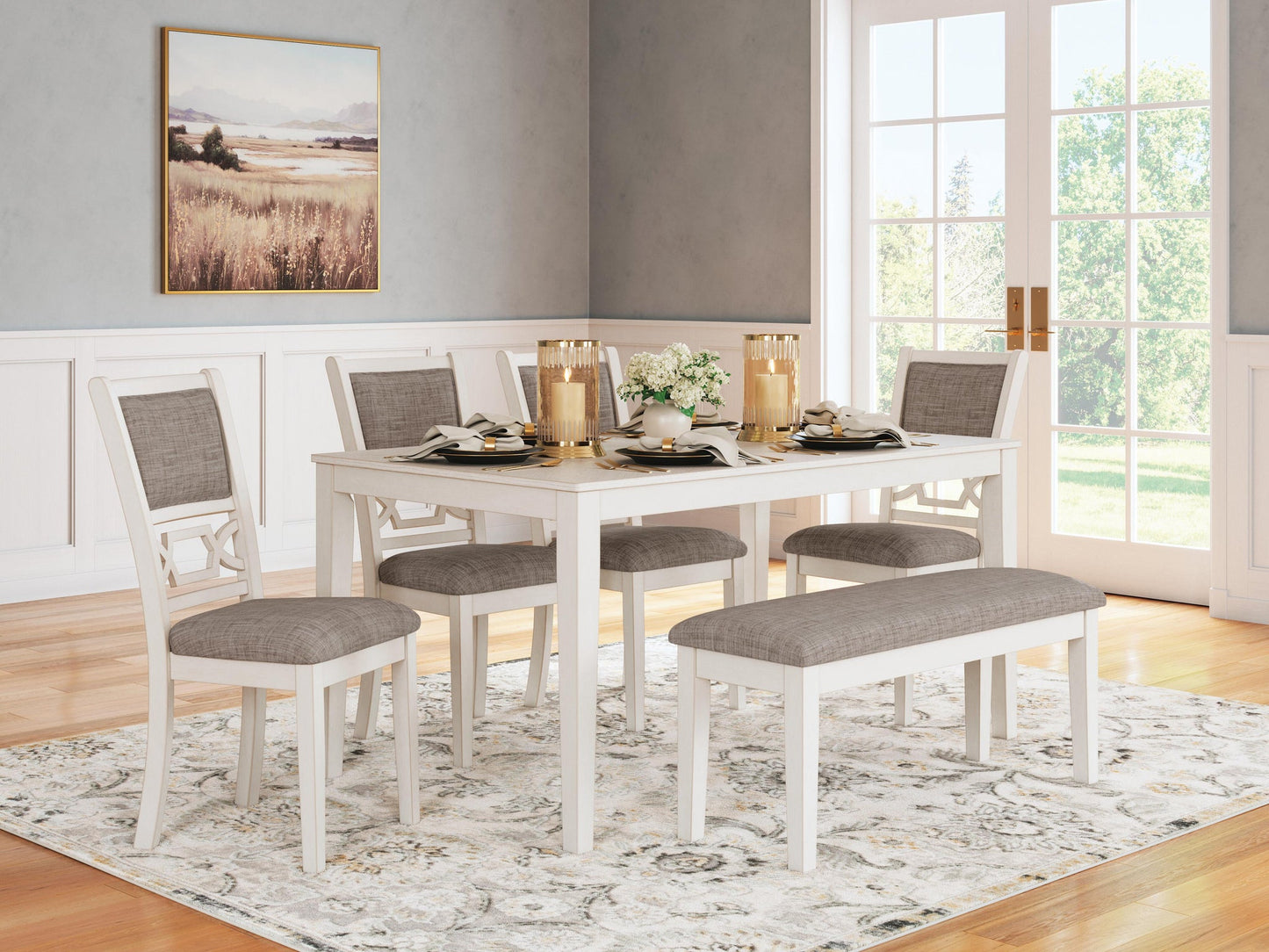 Juego de mesa de comedor Erinberg (6/CN)