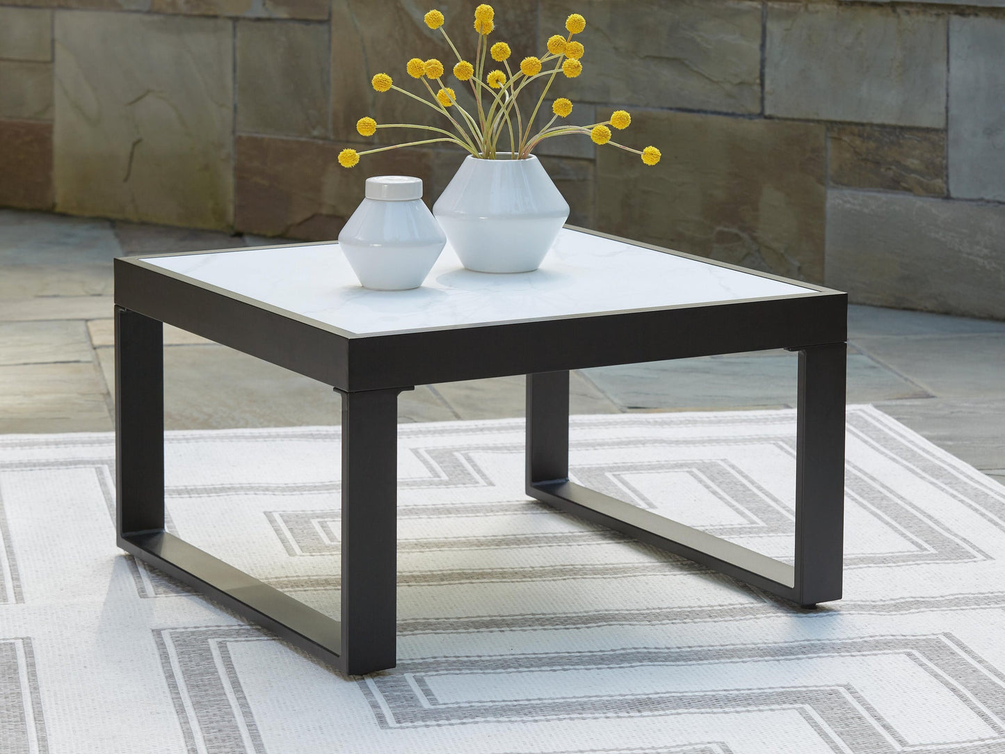 Mesa de cóctel cuadrada Beachloft