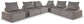 Conjunto modular de exterior Bree Zee de 8 piezas