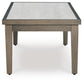 Mesa de cóctel rectangular Rainier Ranch