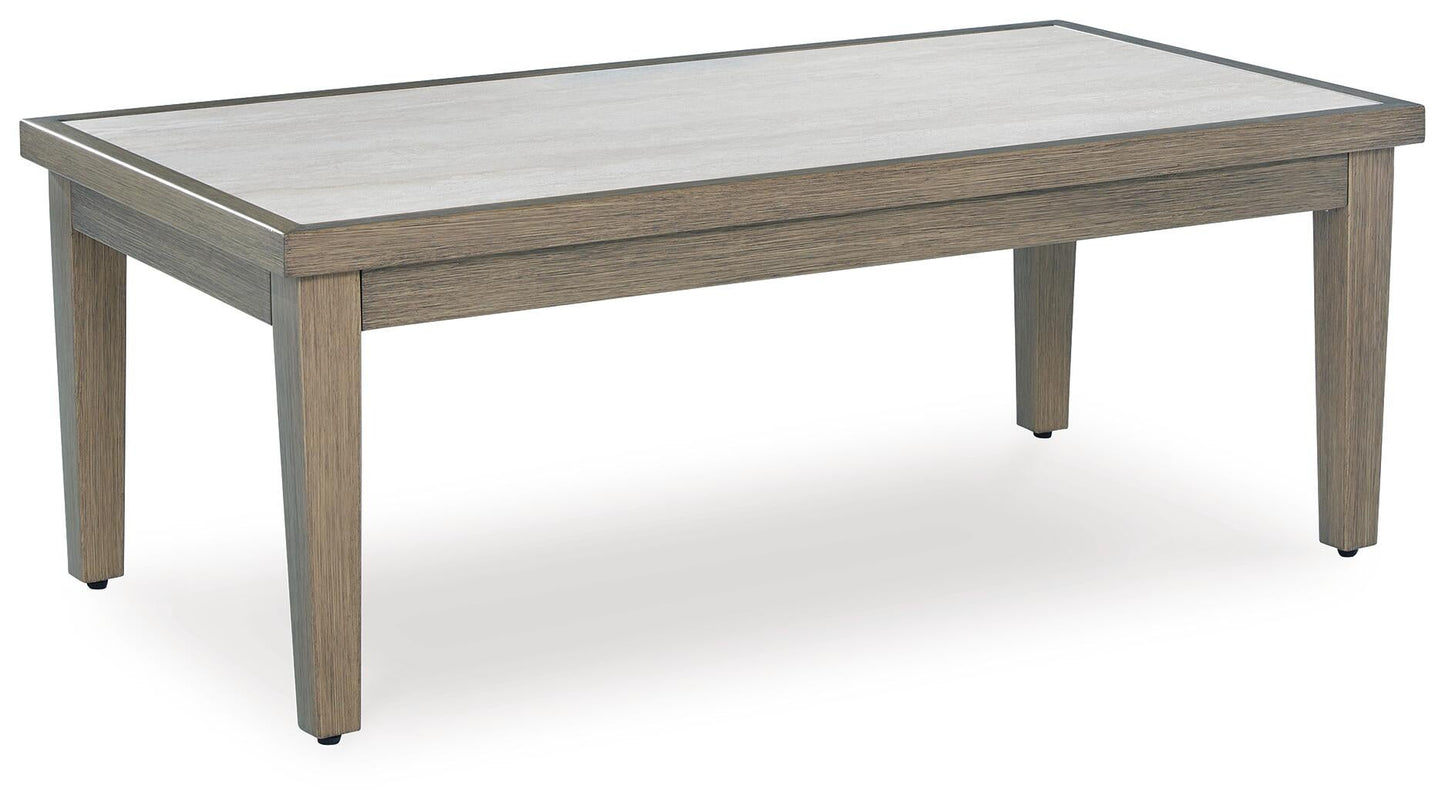 Mesa de cóctel rectangular Rainier Ranch