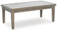 Mesa de cóctel rectangular Rainier Ranch