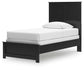 Cama doble con dos paneles Maribel