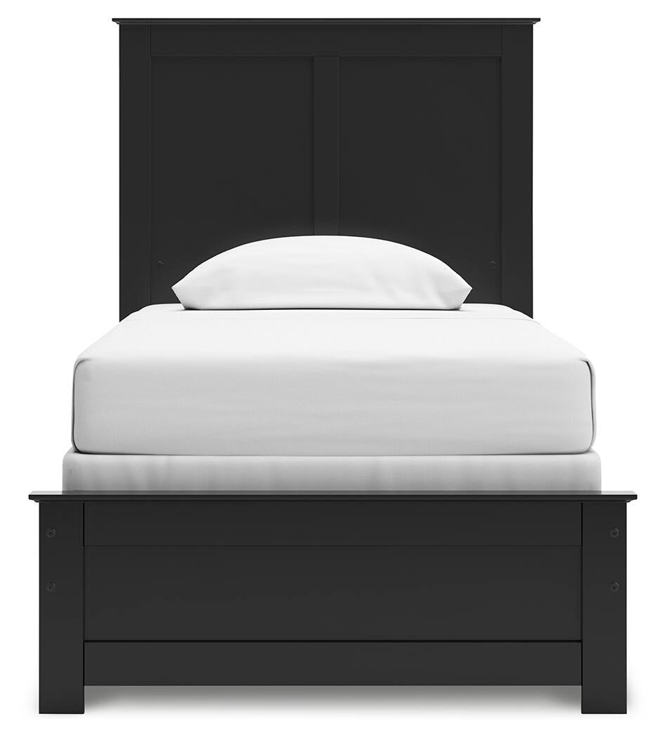 Cama doble con dos paneles Maribel