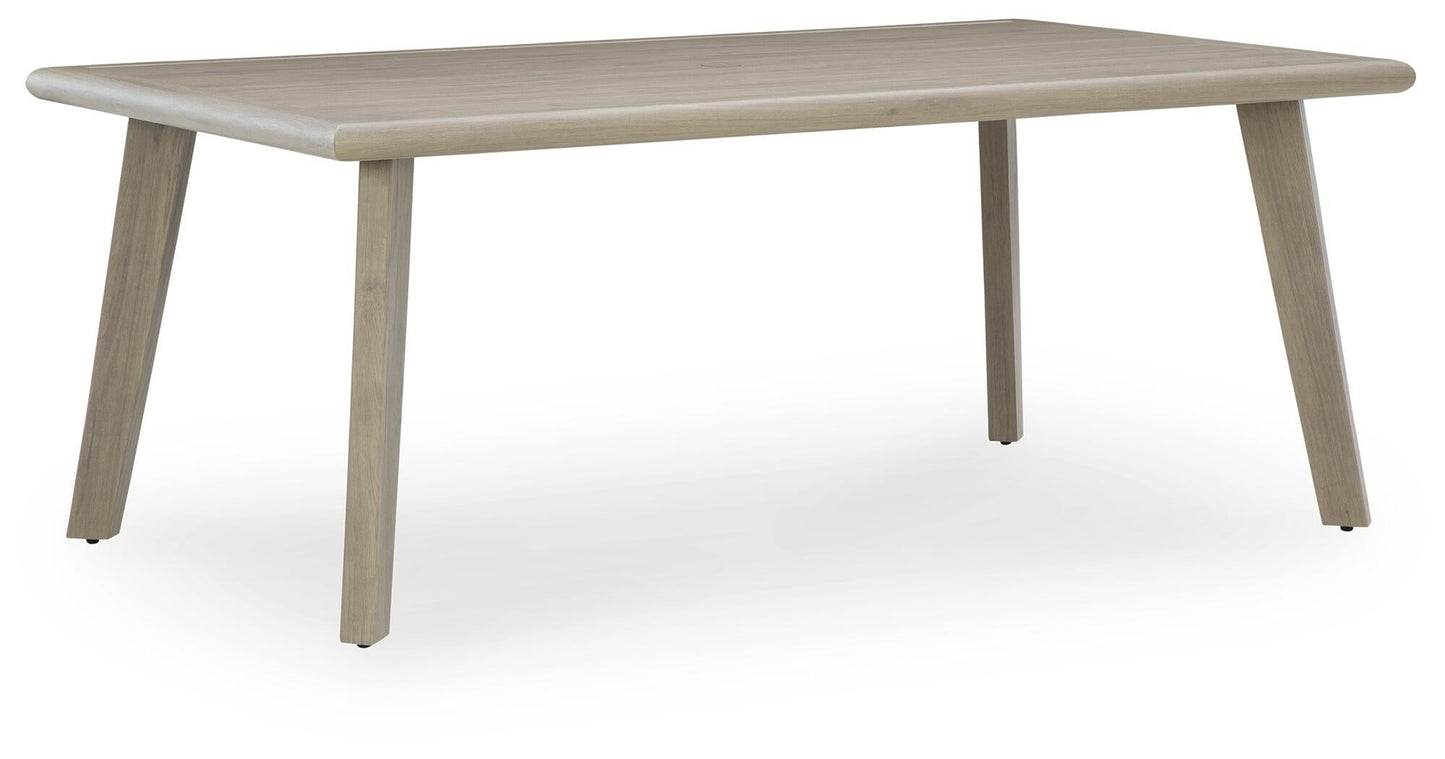 Mesa de comedor rectangular Cliff Trails con UMB OPT
