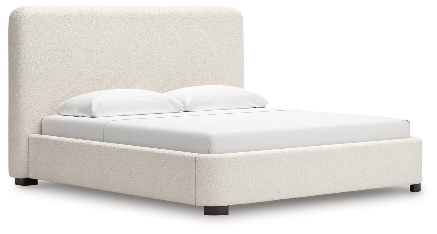 Cama tapizada Brintstreet tamaño king
