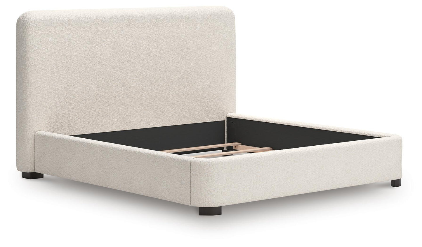 Cama tapizada Brintstreet tamaño king
