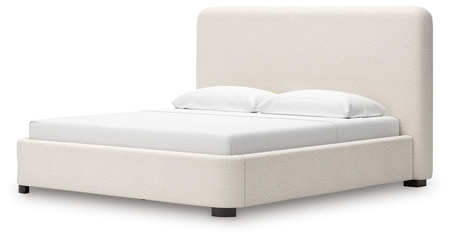Cama tapizada Brintstreet tamaño king