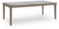 Mesa de comedor rectangular Rainier Ranch con opción UMB