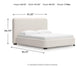 Cama tapizada Brintstreet tamaño California King