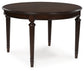 Mesa de comedor ovalada Lavinton EXT