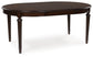 Mesa de comedor ovalada Lavinton EXT