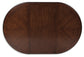 Mesa de comedor ovalada Lavinton EXT