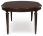 Mesa de comedor ovalada Lavinton EXT