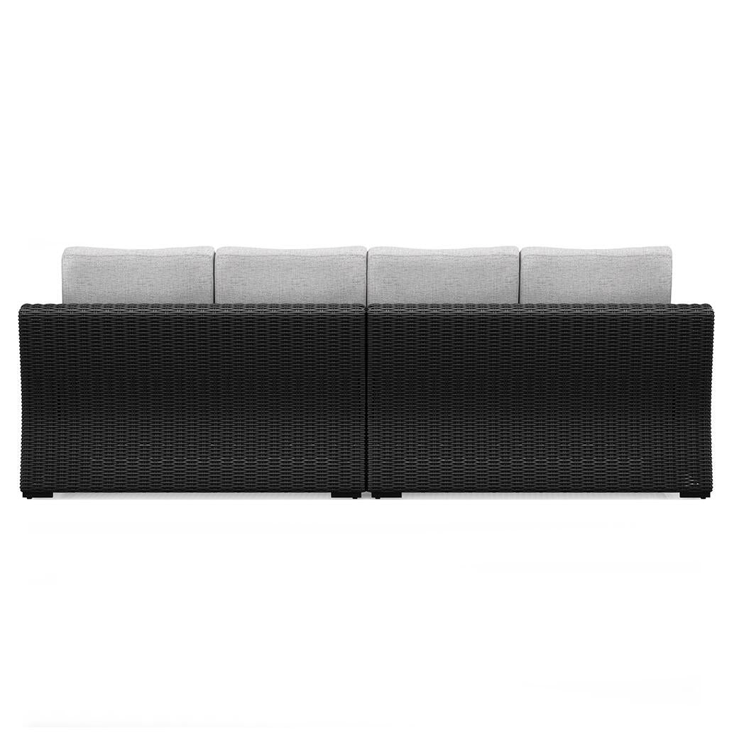 Sofá seccional de exterior de 5 piezas Beachcroft