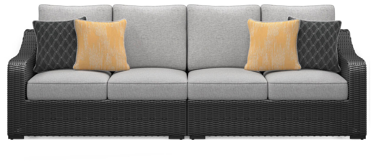 Sofá seccional de exterior de 5 piezas Beachcroft