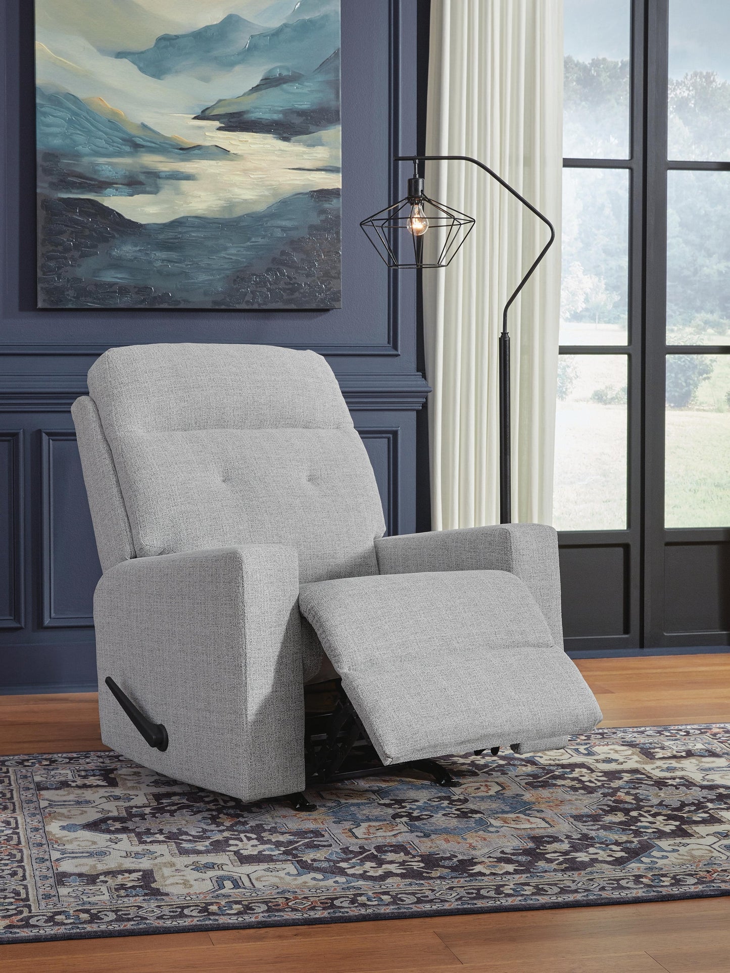 Sillón reclinable mecedor Skillins