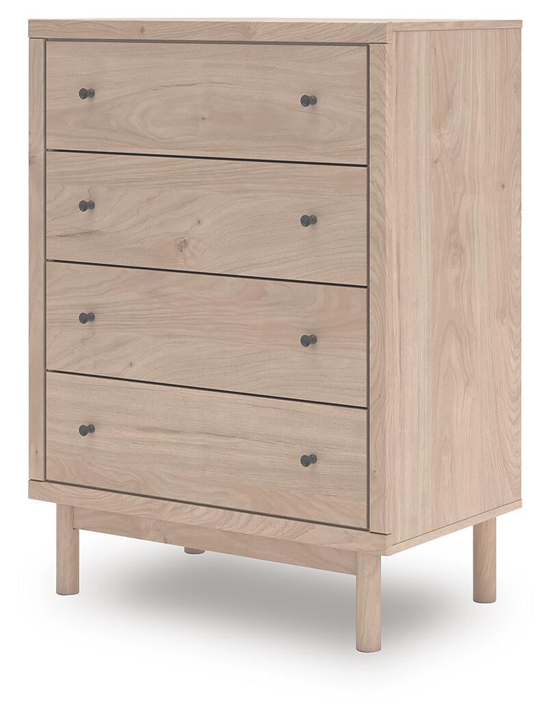 Cómoda Arloster de cuatro cajones