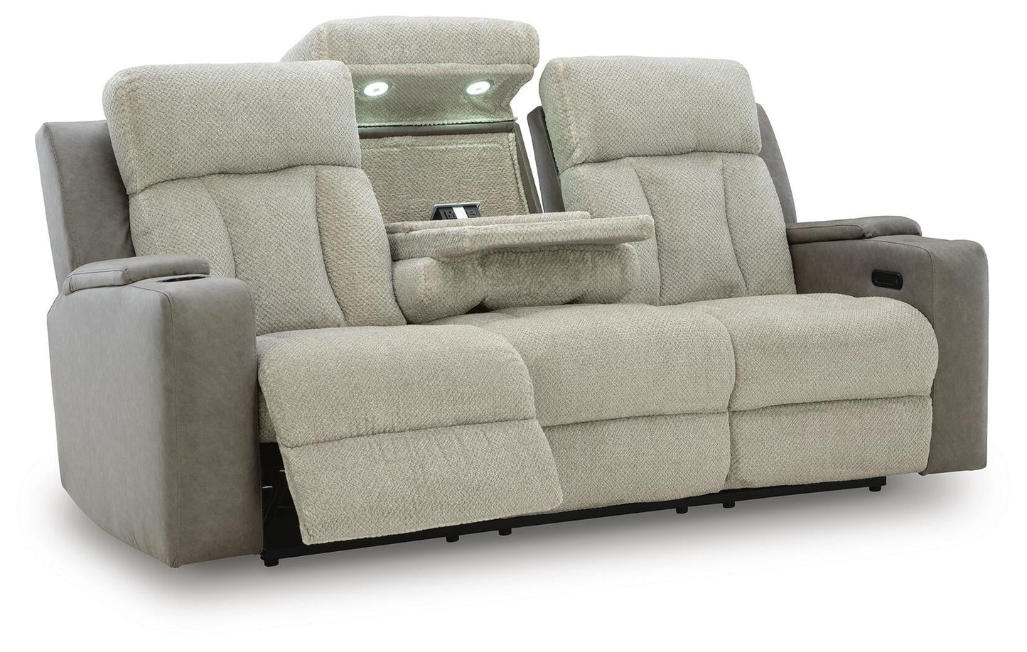 Sofá WhipLash PWR REC con reposacabezas ajustable