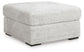 Puf decorativo extragrande de peluche suave