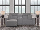 Sofá seccional reclinable eléctrico de 3 piezas ModMax II con chaise longue