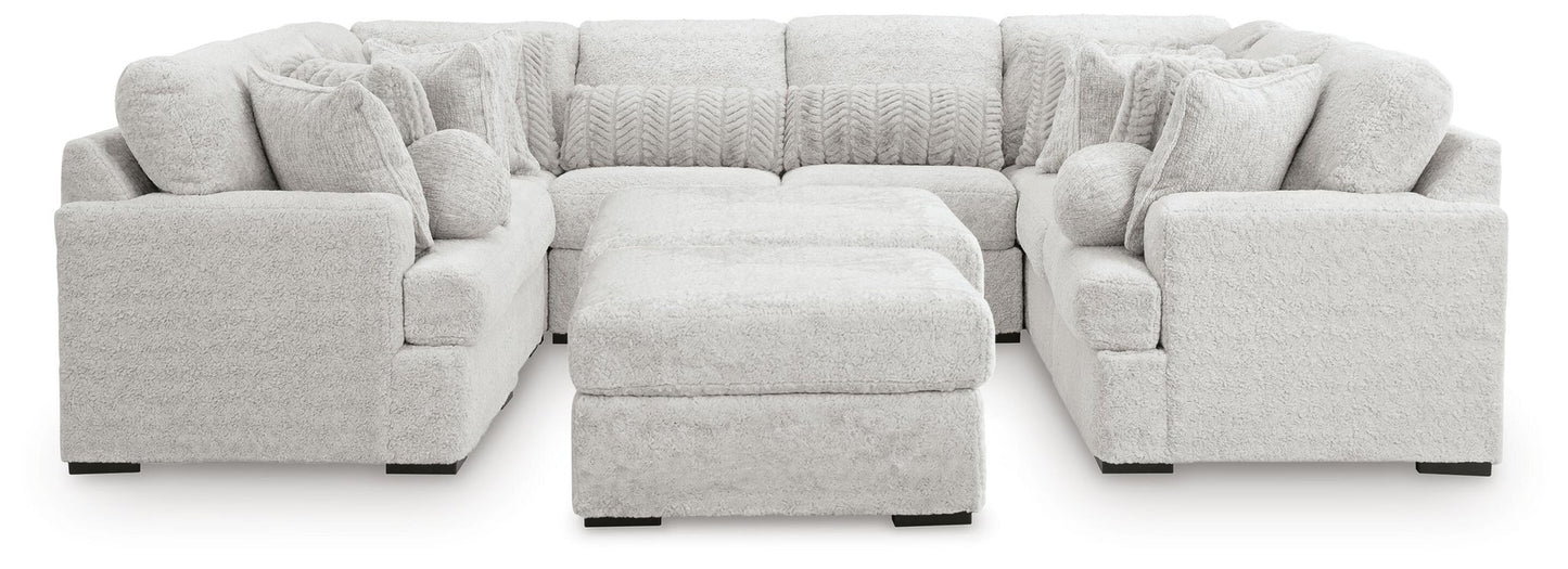 Sofá seccional Cuddle Plush de 10 piezas