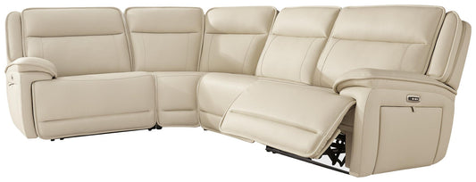 Sofá seccional reclinable de 4 piezas Double Deal