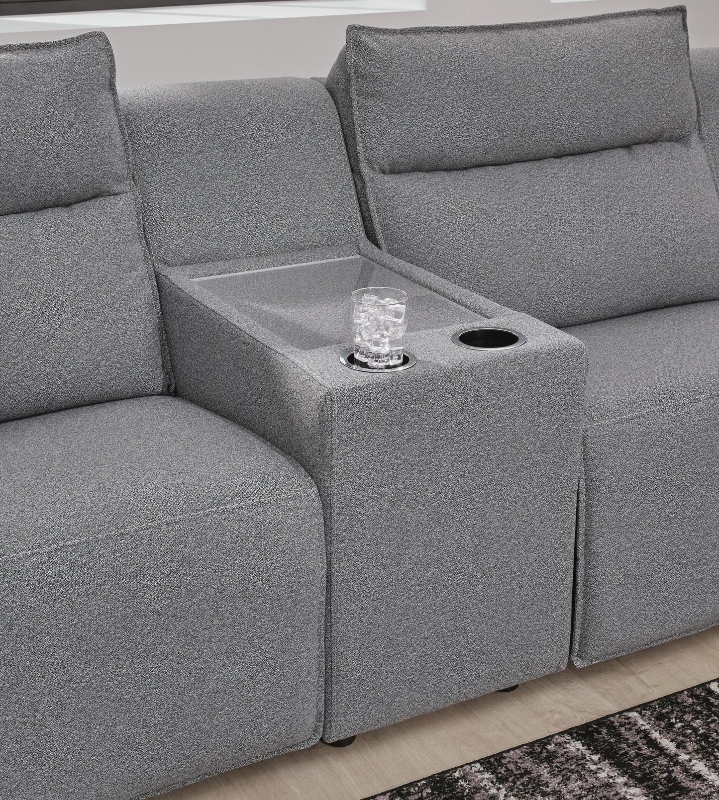 Sofá seccional reclinable eléctrico de 3 piezas ModMax II