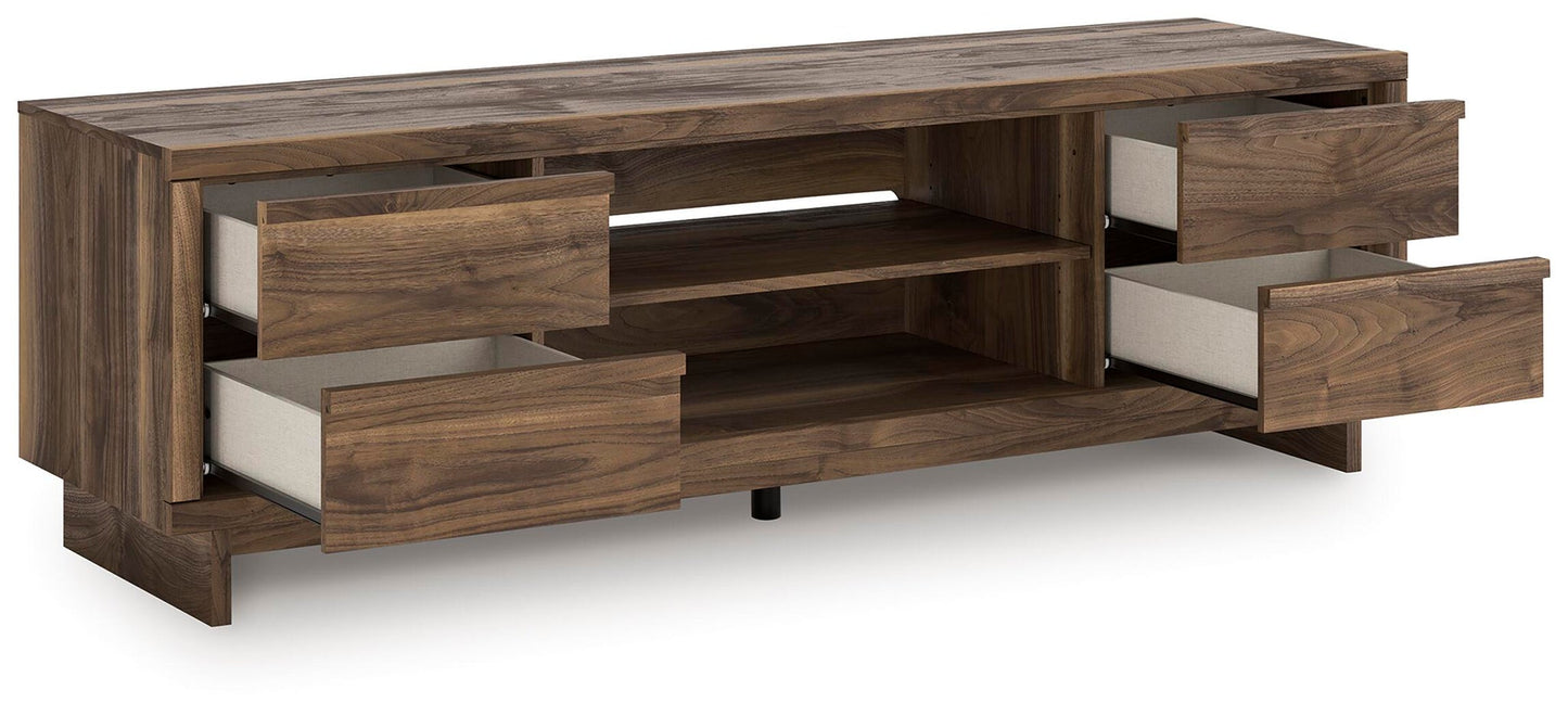 Soporte de TV Zadilyn XL con opción de chimenea