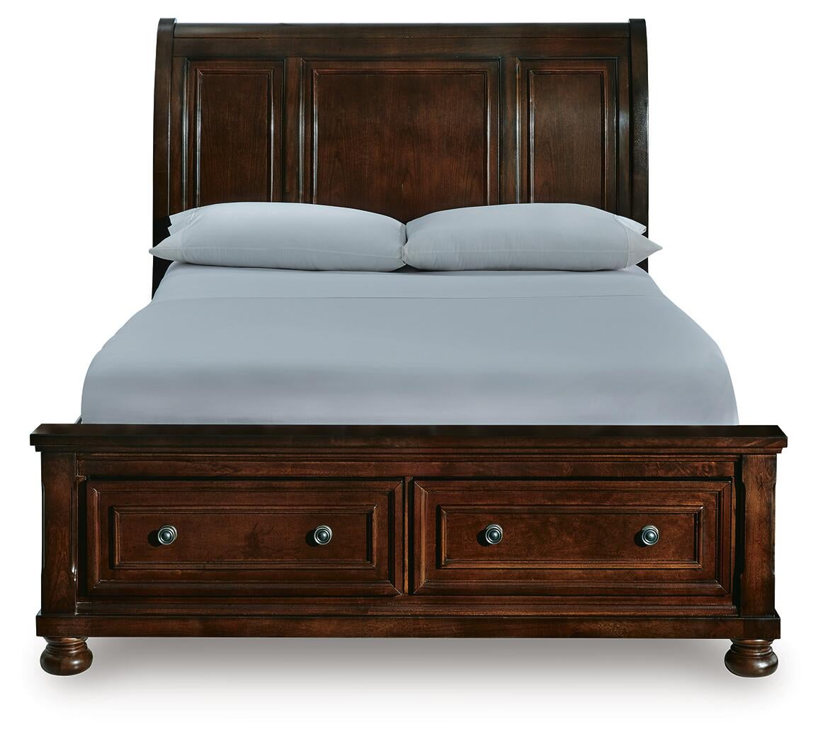 Cama de almacenamiento tipo trineo Porter Queen