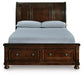 Cama de almacenamiento tipo trineo Porter Queen