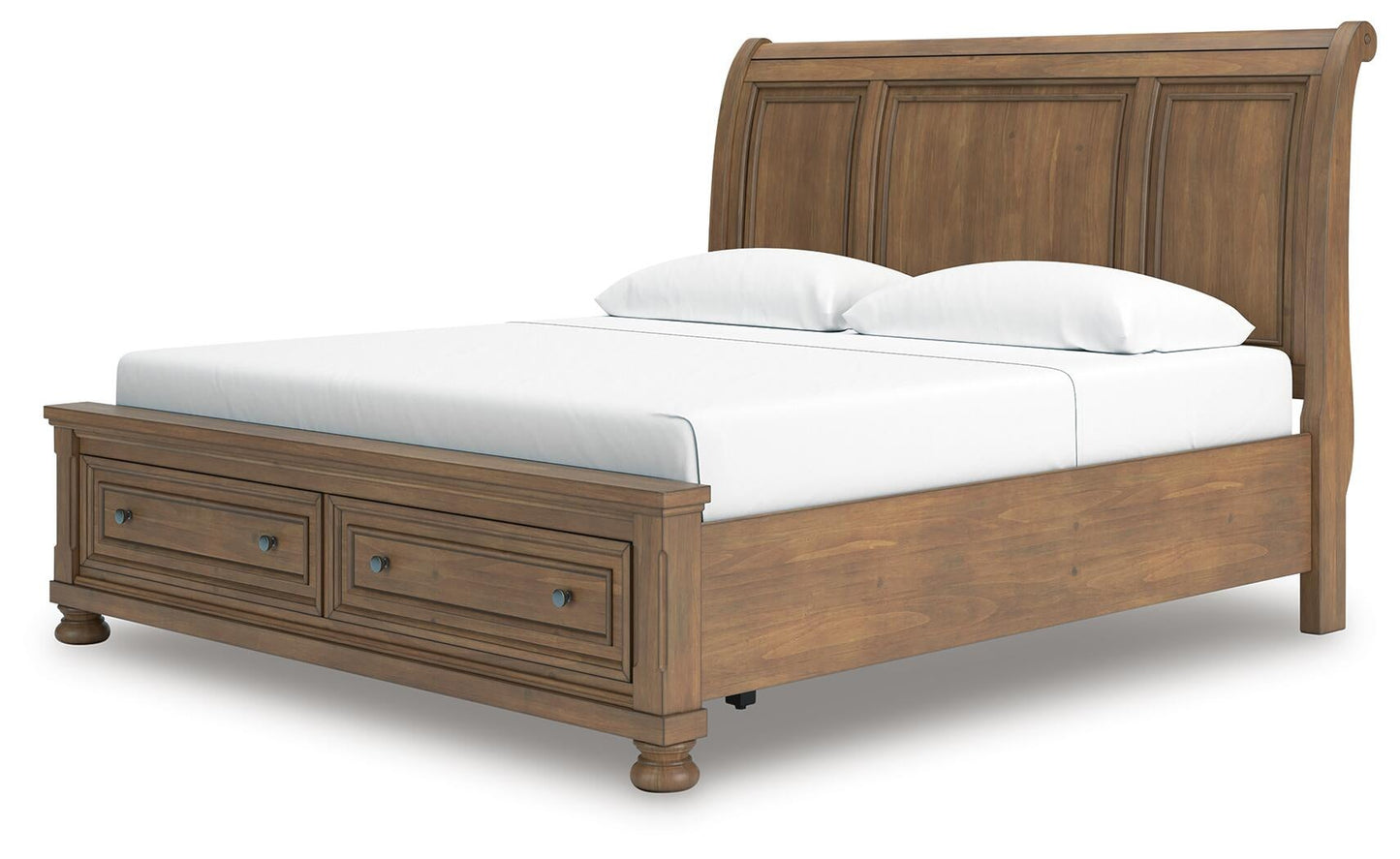 Cama de trineo Feddinger King con almacenamiento