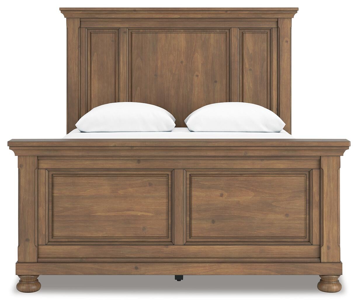 Cama con panel tamaño queen Feddinger