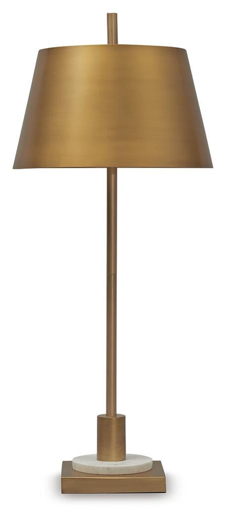 Lámpara de mesa metálica Fritzburn (1/CN)