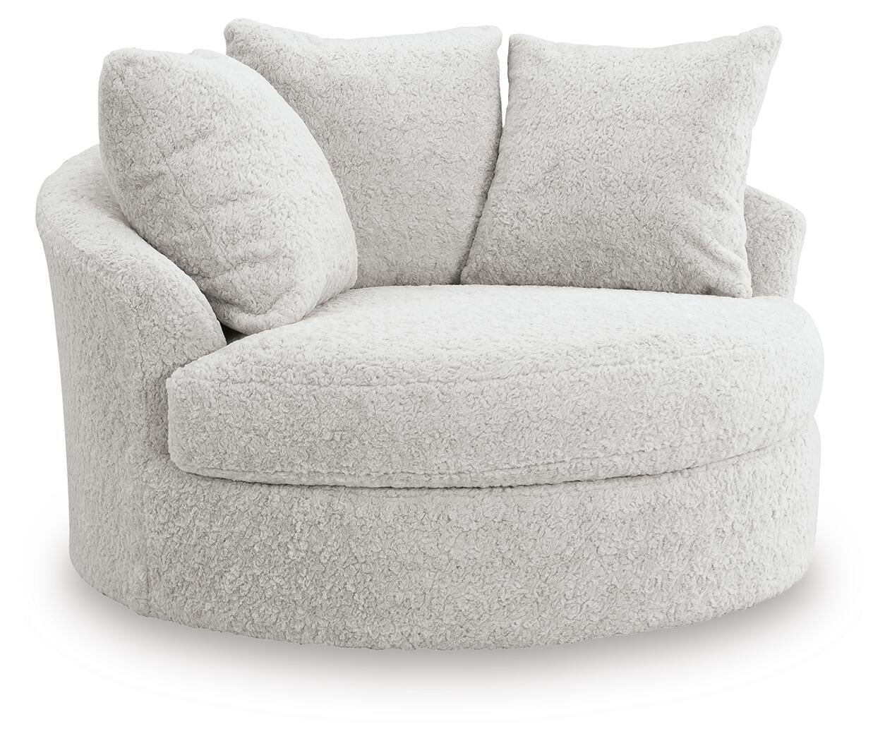 Sillón giratorio extragrande Cuddle Plush