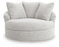 Sillón giratorio extragrande Cuddle Plush