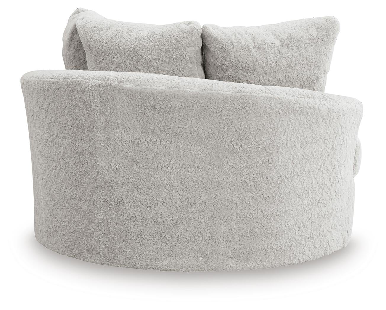 Sillón giratorio extragrande Cuddle Plush