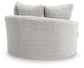 Sillón giratorio extragrande Cuddle Plush