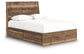 Cama Chirason Queen con cabecero y almacenamiento