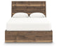 Cama Chirason Queen con cabecero y almacenamiento