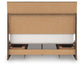 Cama Chirason Queen con cabecero y almacenamiento