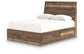 Cama Chirason Queen con cabecero y almacenamiento