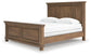 Cama con panel Feddinger California King