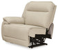 Sofá seccional reclinable de 5 piezas Double Deal con consola