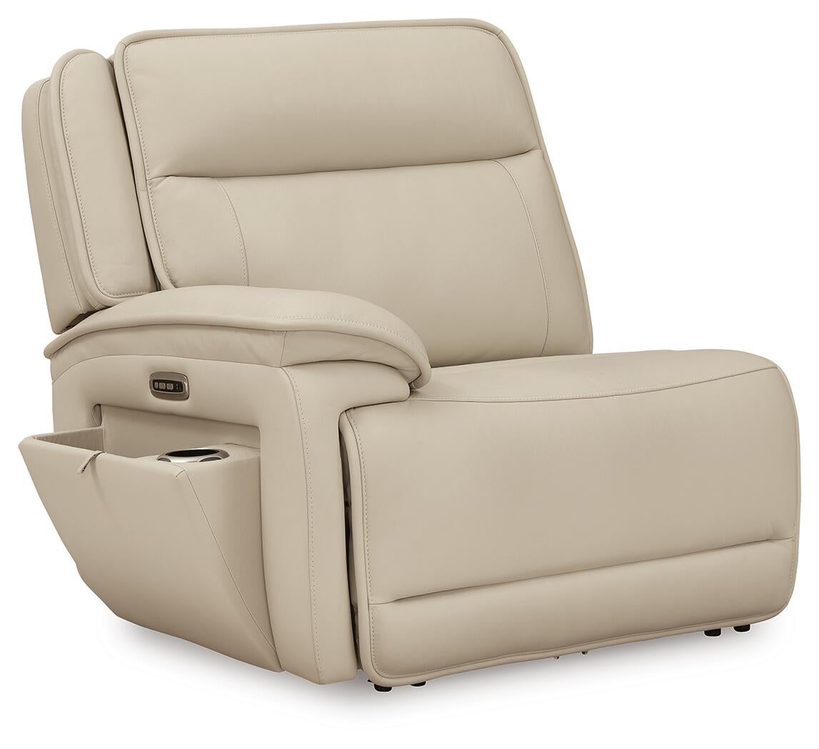 Sofá seccional reclinable de 5 piezas Double Deal con consola