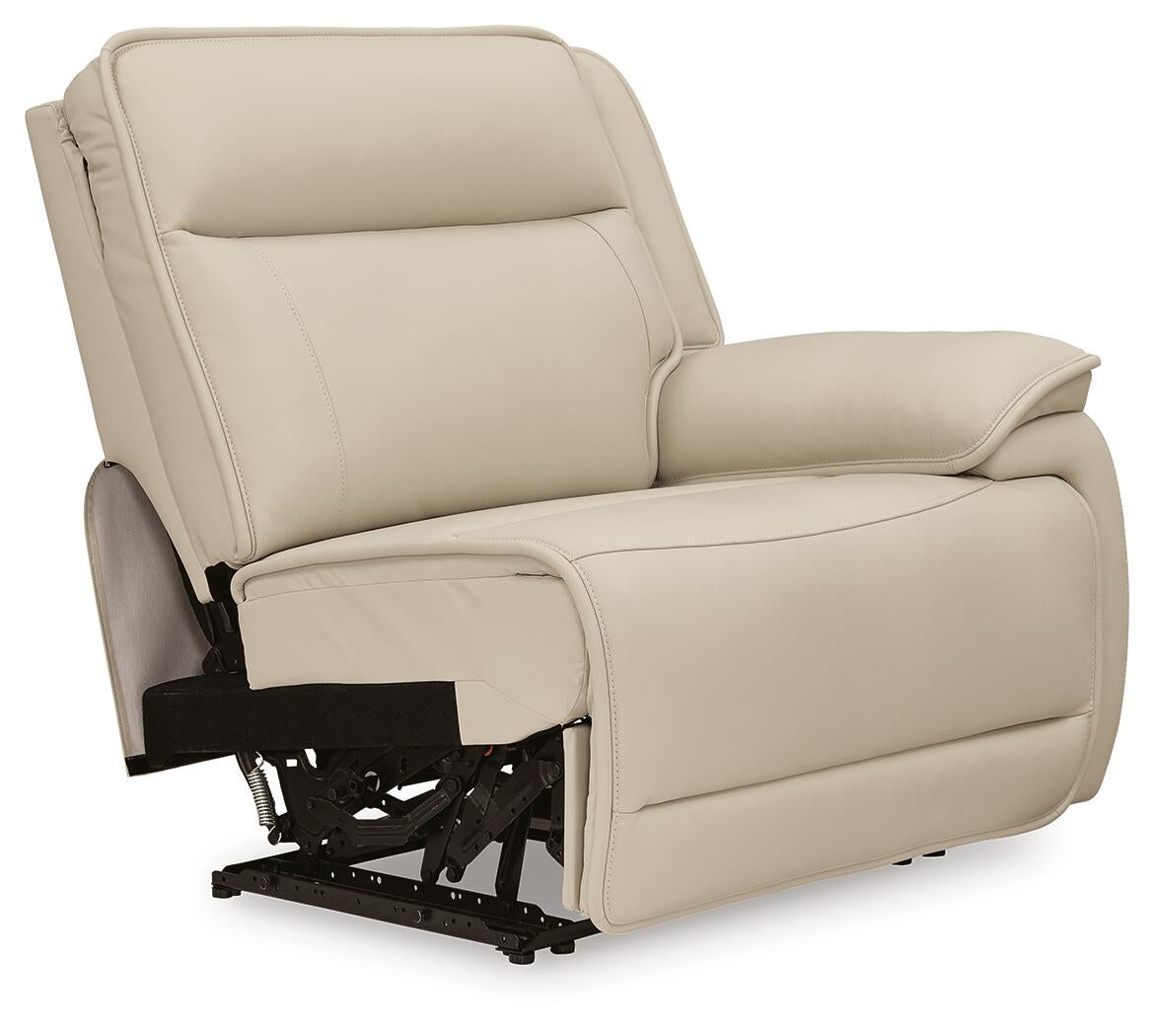 Sofá seccional reclinable de 5 piezas Double Deal con consola