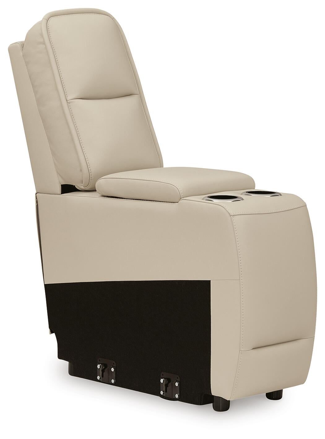 Sofá seccional reclinable de 5 piezas Double Deal con consola